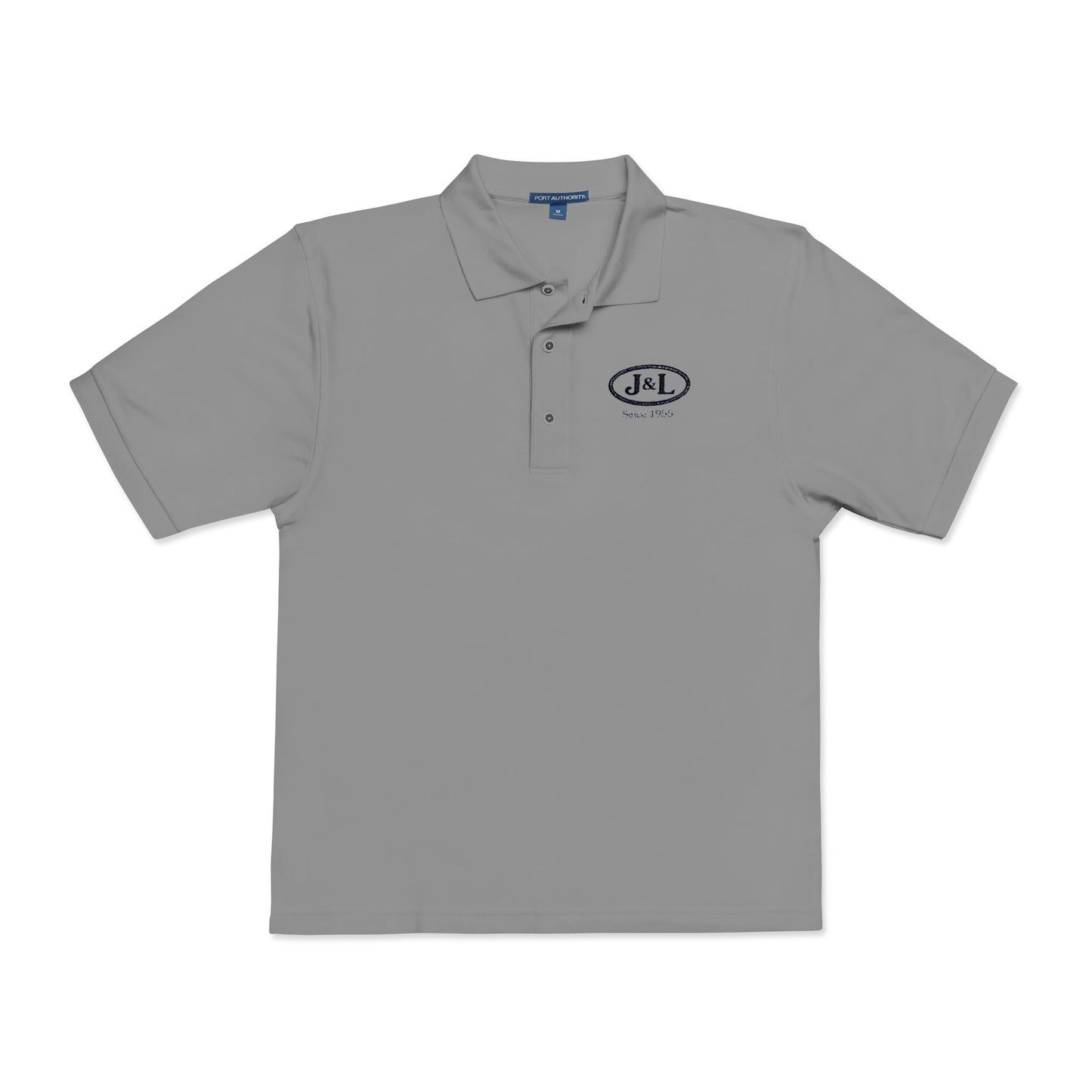 Classic Unisex J&L Polo Shirt with Embroidered Logo - Perfect for Casual Outings & Events