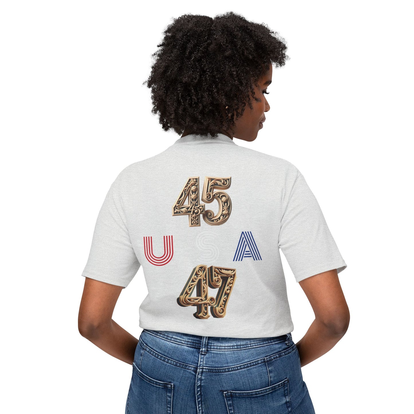 Unisex 45/47 AMERICA USA HD Cotton™ T-shirt