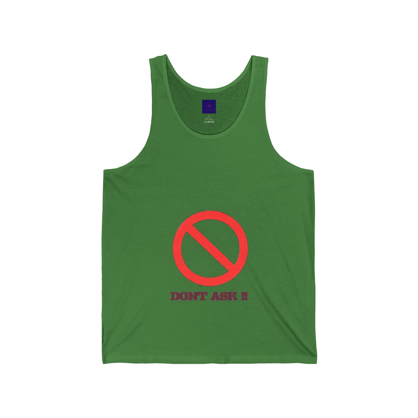 Men/Woman Jersey Tank