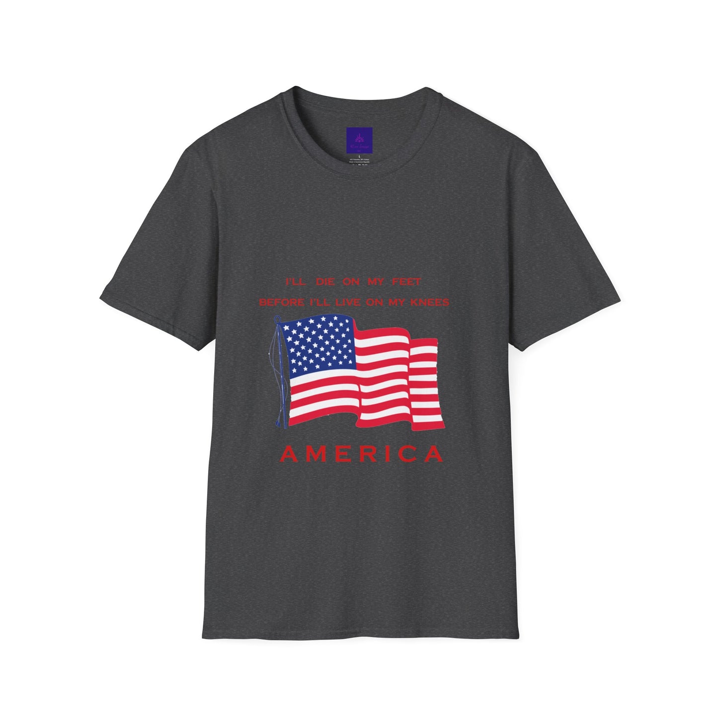 Unisex AMERICA  Softstyle T-Shirt