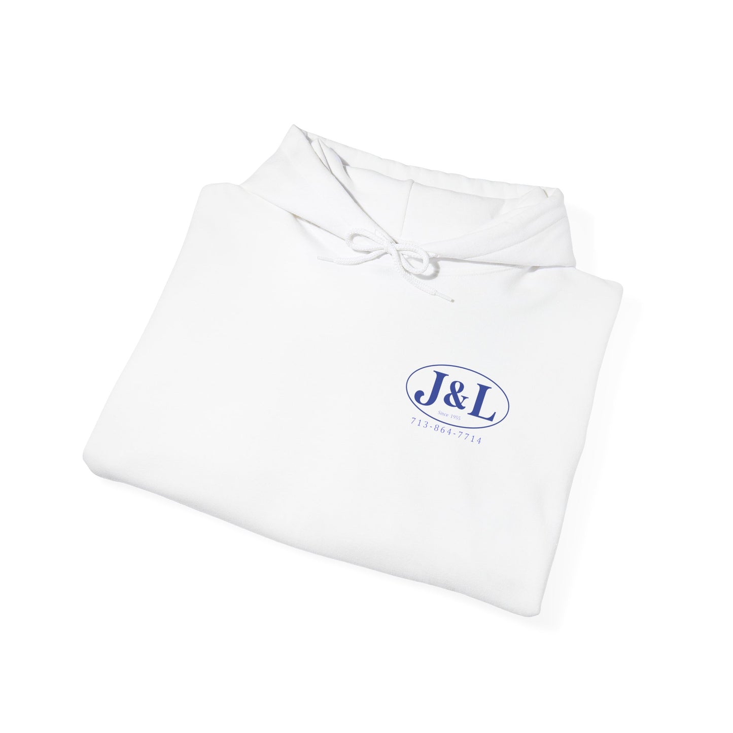 J&L QR Code Unisex Hooded Sweatshirt | Cozy, Trendy, Personalized Gift, Casual Wear, Great for Gifting