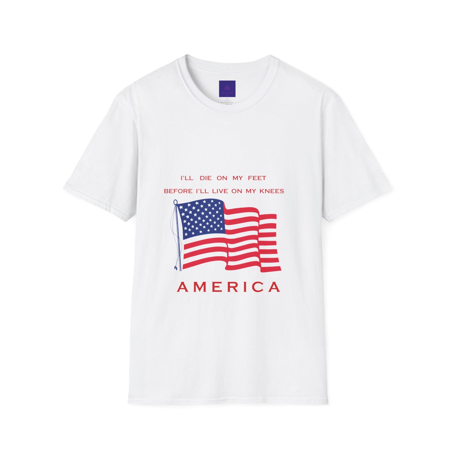 Unisex AMERICA  Softstyle T-Shirt