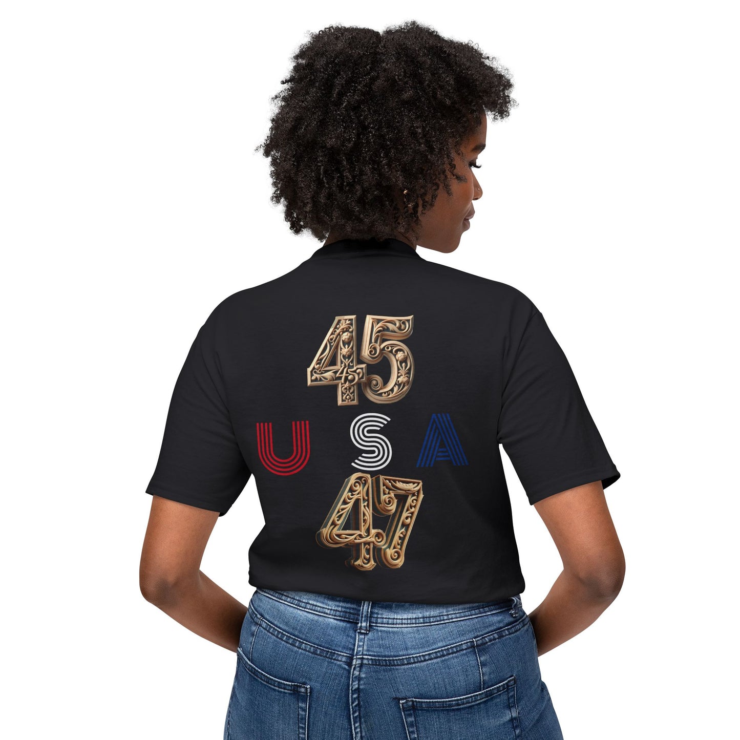 Unisex 45/47 AMERICA USA HD Cotton™ T-shirt