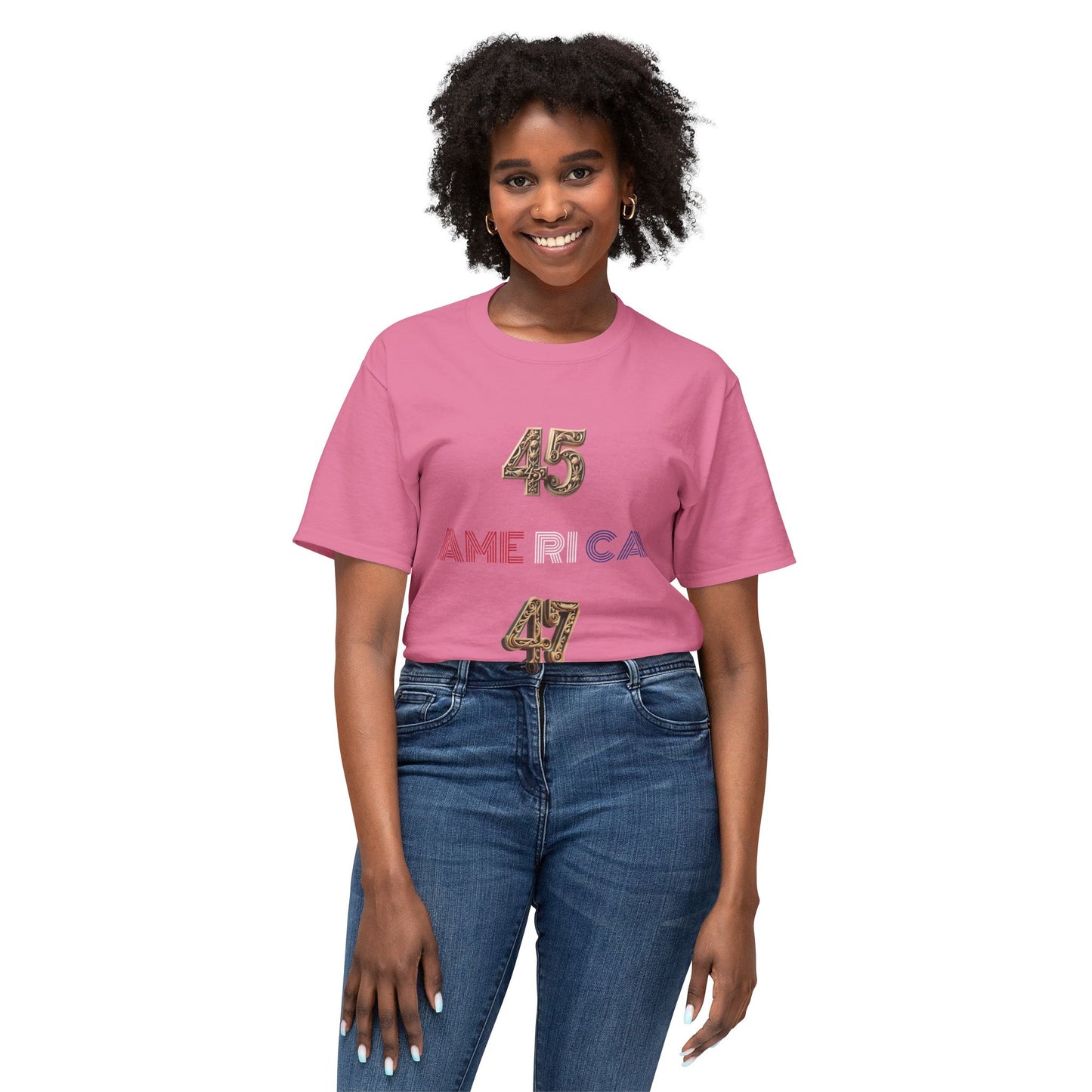 Unisex 45/47 AMERICA USA HD Cotton™ T-shirt