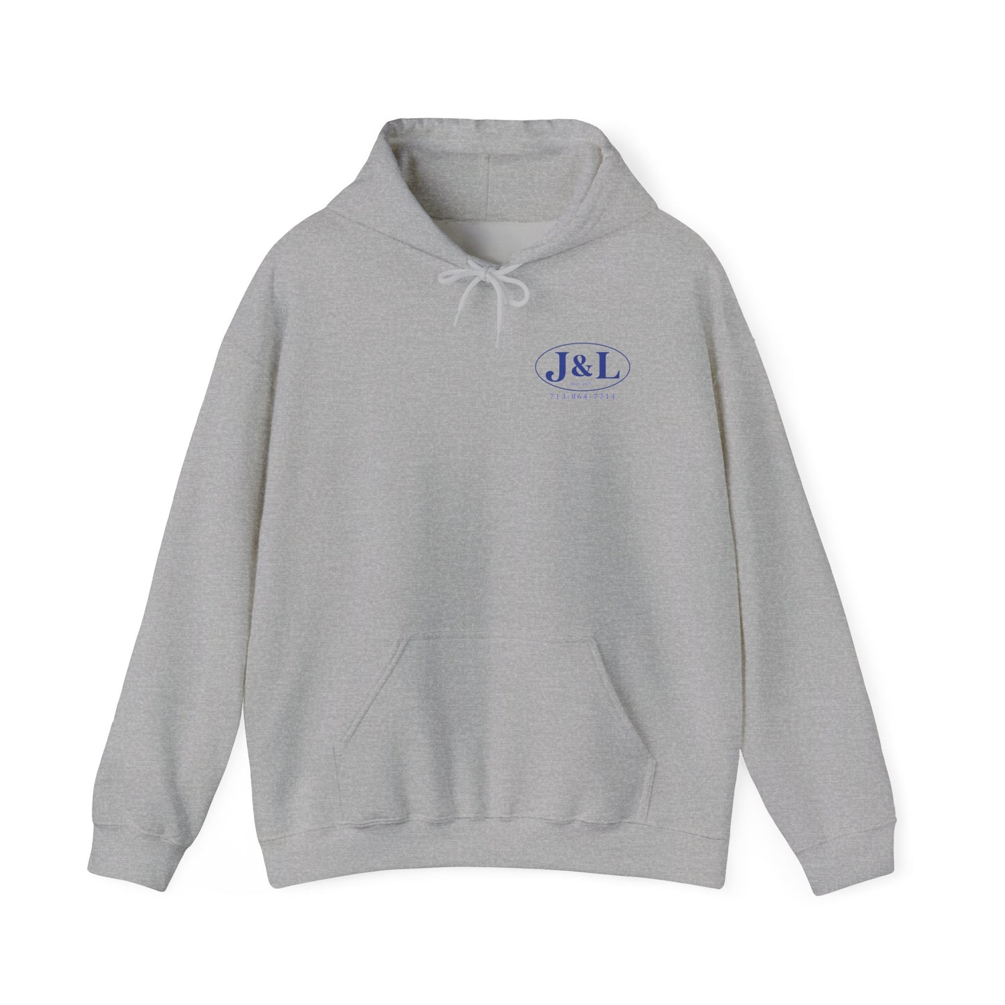 J&L QR Code Unisex Hooded Sweatshirt | Cozy, Trendy, Personalized Gift, Casual Wear, Great for Gifting