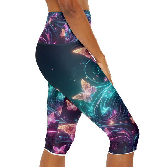 Yoga Capri Leggings (AOP)