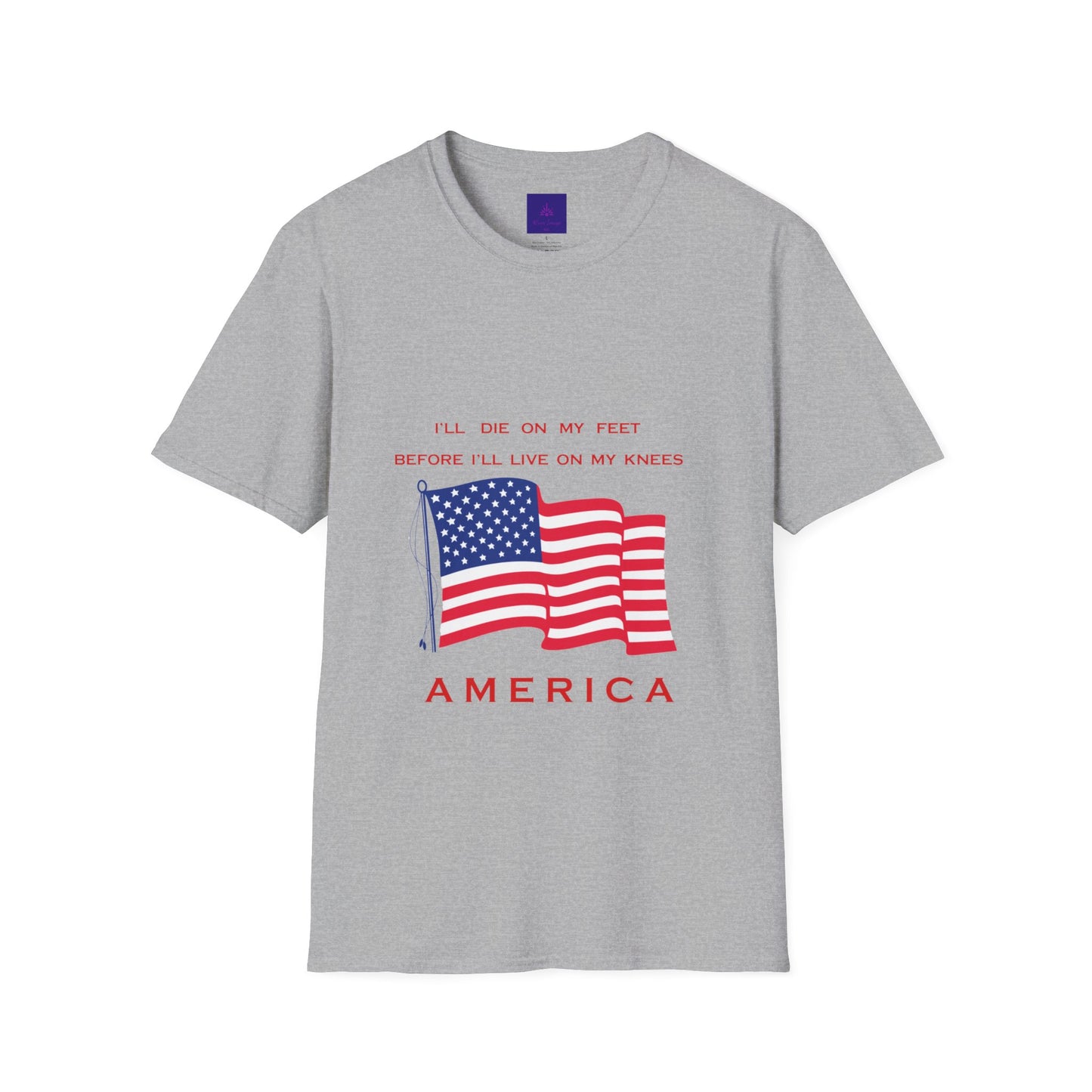 Unisex AMERICA  Softstyle T-Shirt