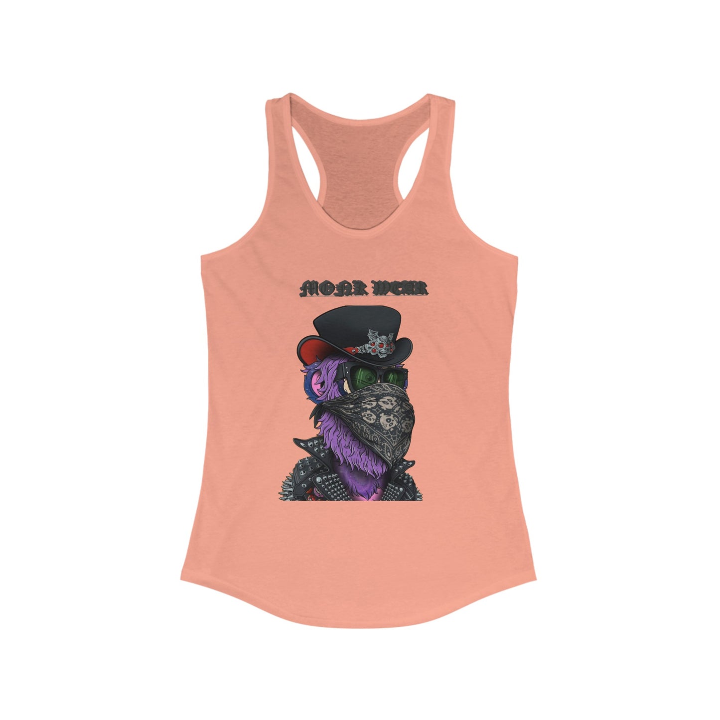 Women's (MONK WEAR) MEGA Racerback Tank