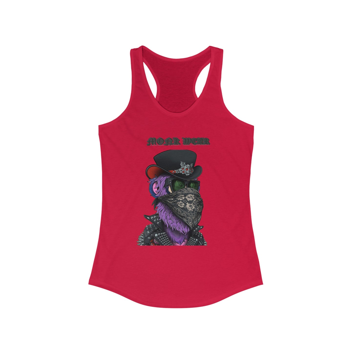 Women's (MONK WEAR) MEGA Racerback Tank