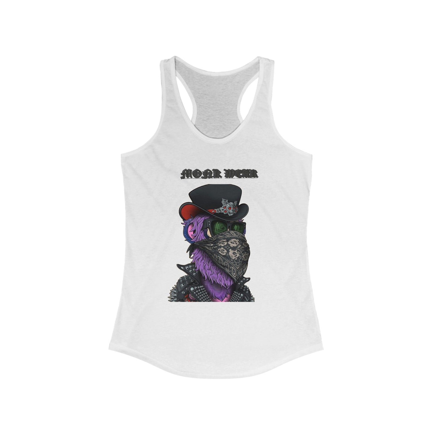 Women's (MONK WEAR) MEGA Racerback Tank