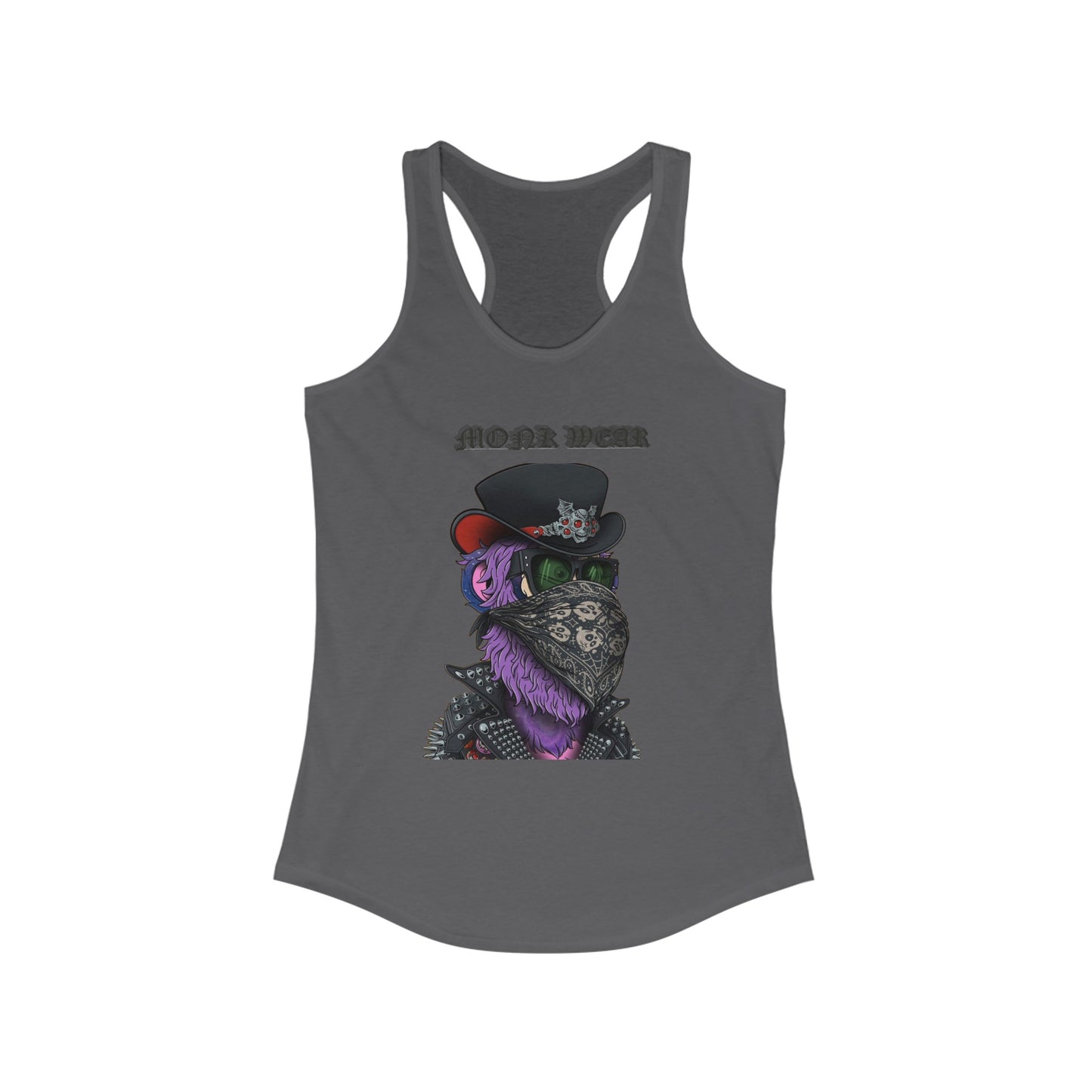 Women's (MONK WEAR) MEGA Racerback Tank