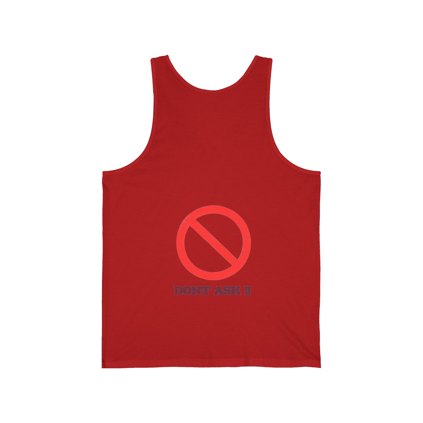 Men/Woman Jersey Tank