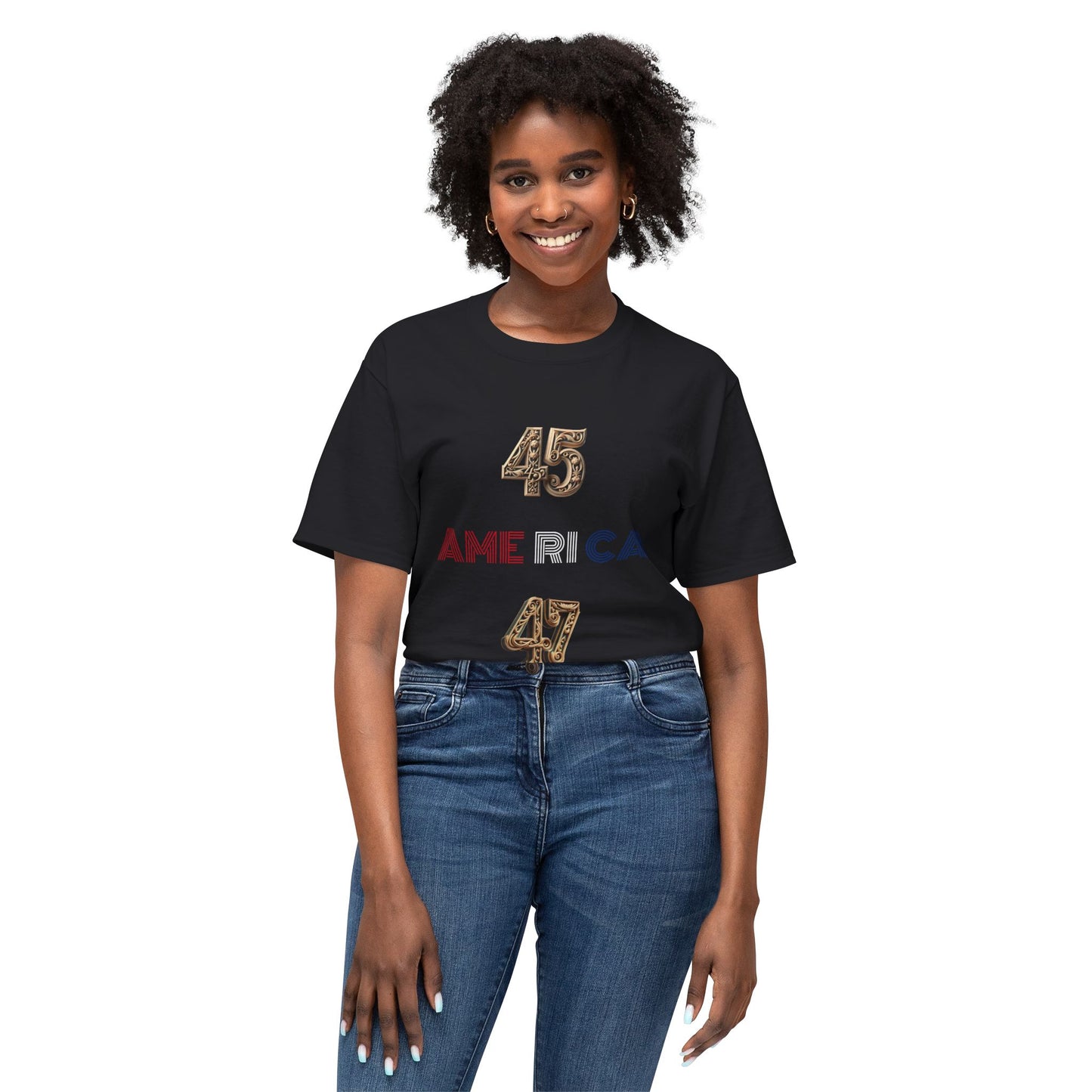 Unisex 45/47 AMERICA USA HD Cotton™ T-shirt