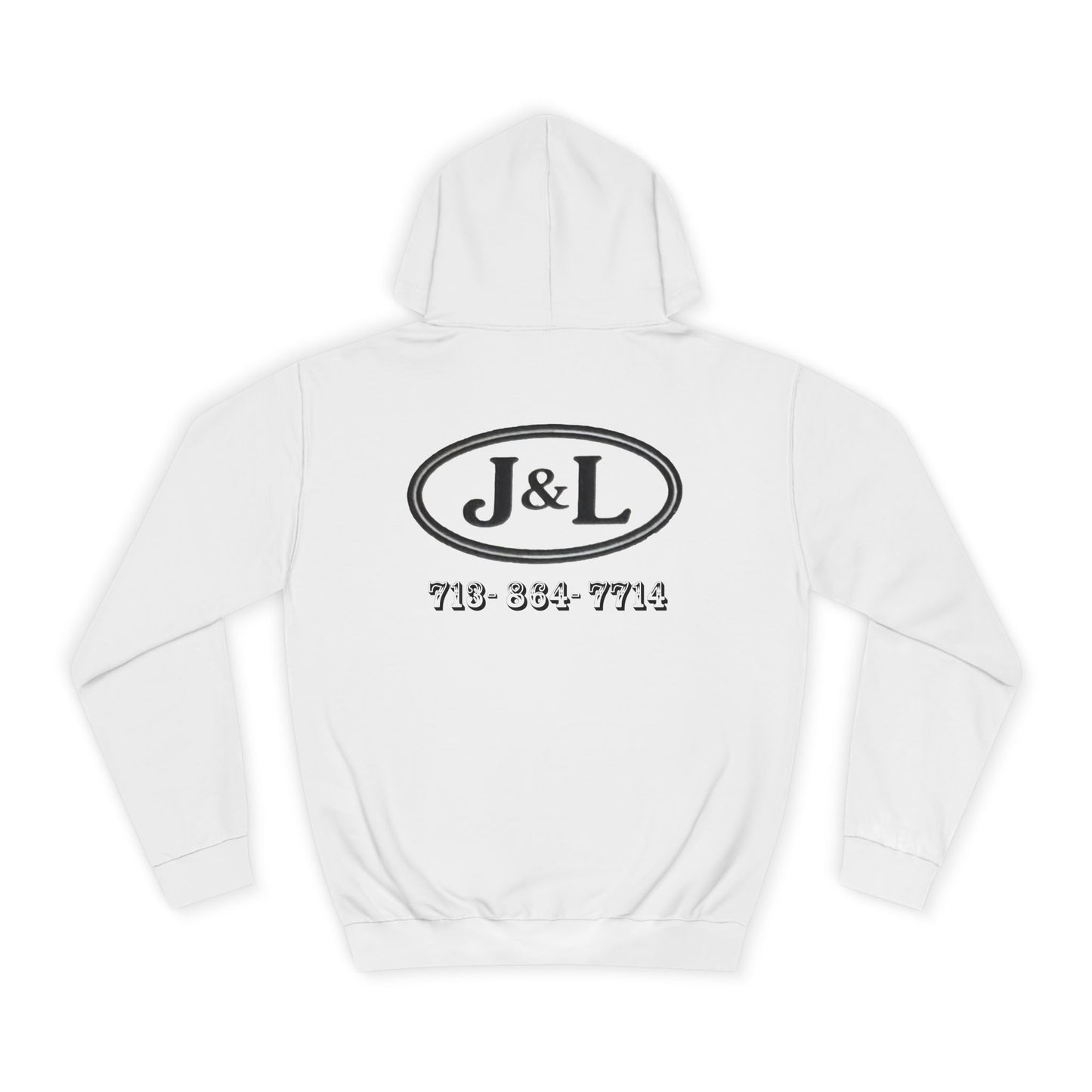 Unisex College Hoodie with Custom Logo, Perfect for College Students, Personalized Gift, Casual Wear, College Events, Everyday Comfort