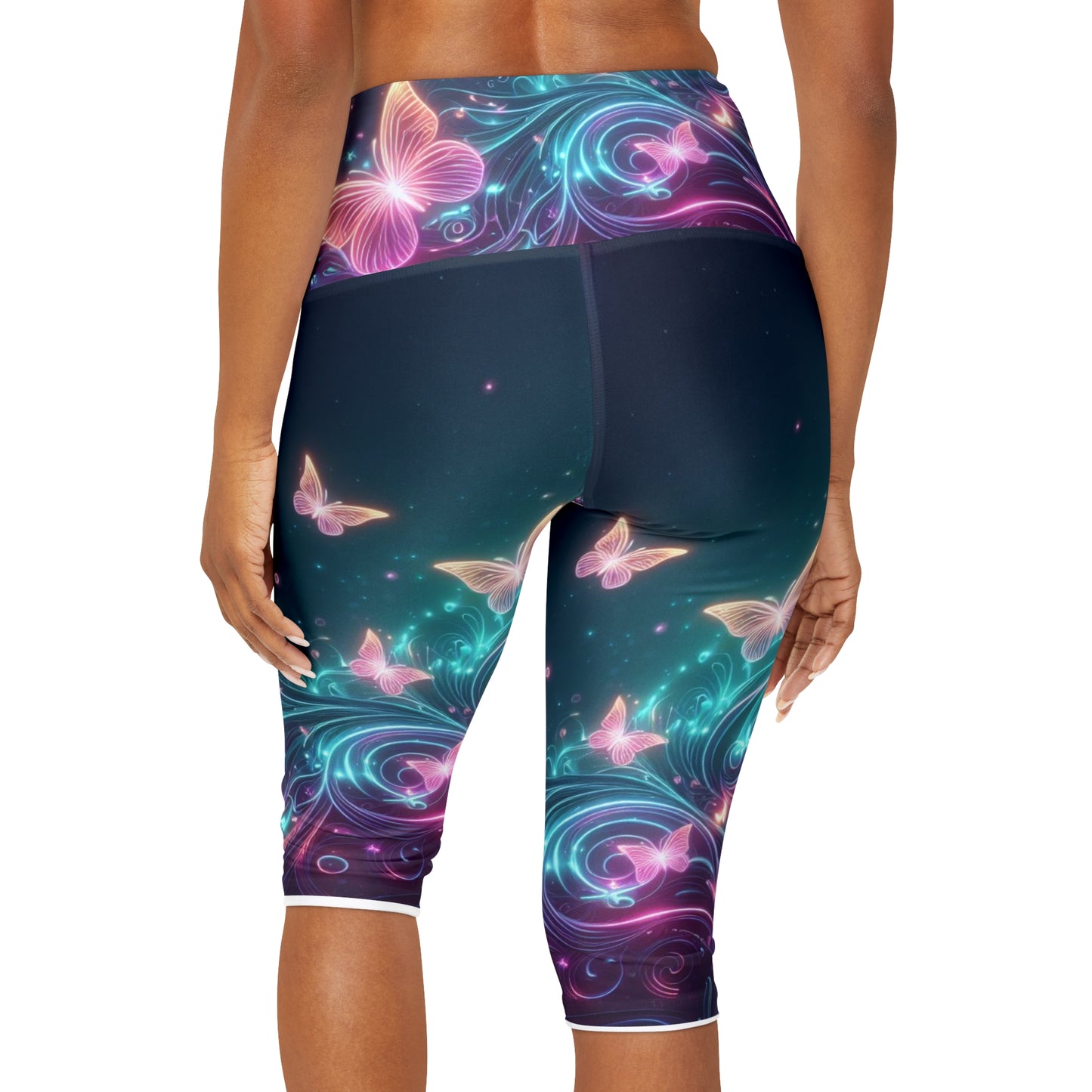 Yoga Capri Leggings (AOP)