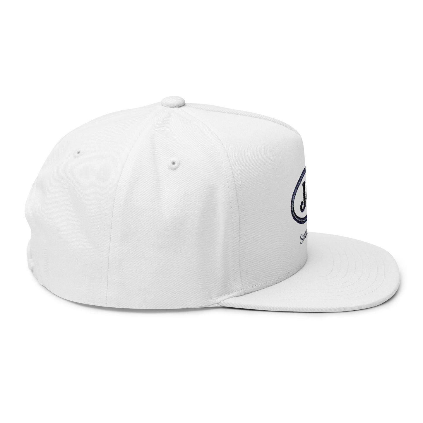Custom Embroidered Flat Bill Cap - Classic Style with J&L Since 1955