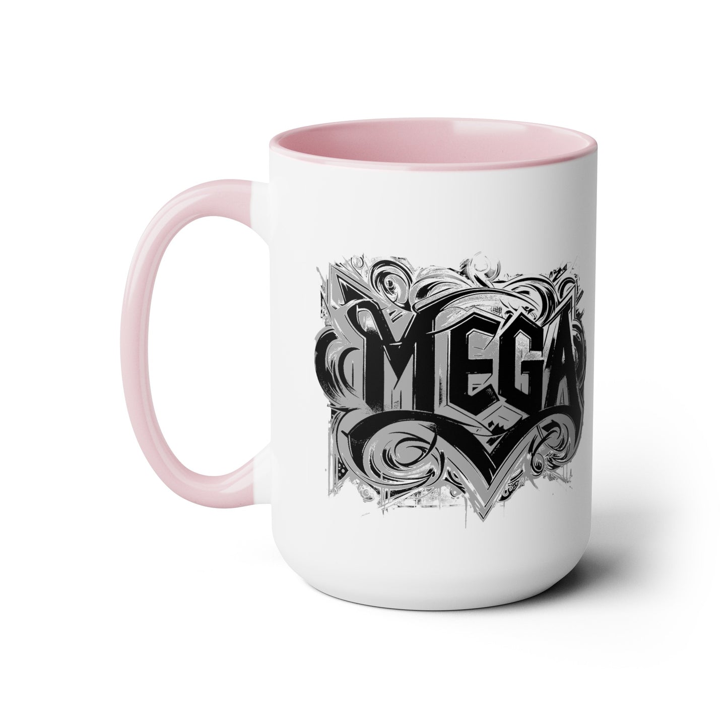 Two-Tone MEGA Coffee Mugs, 15oz