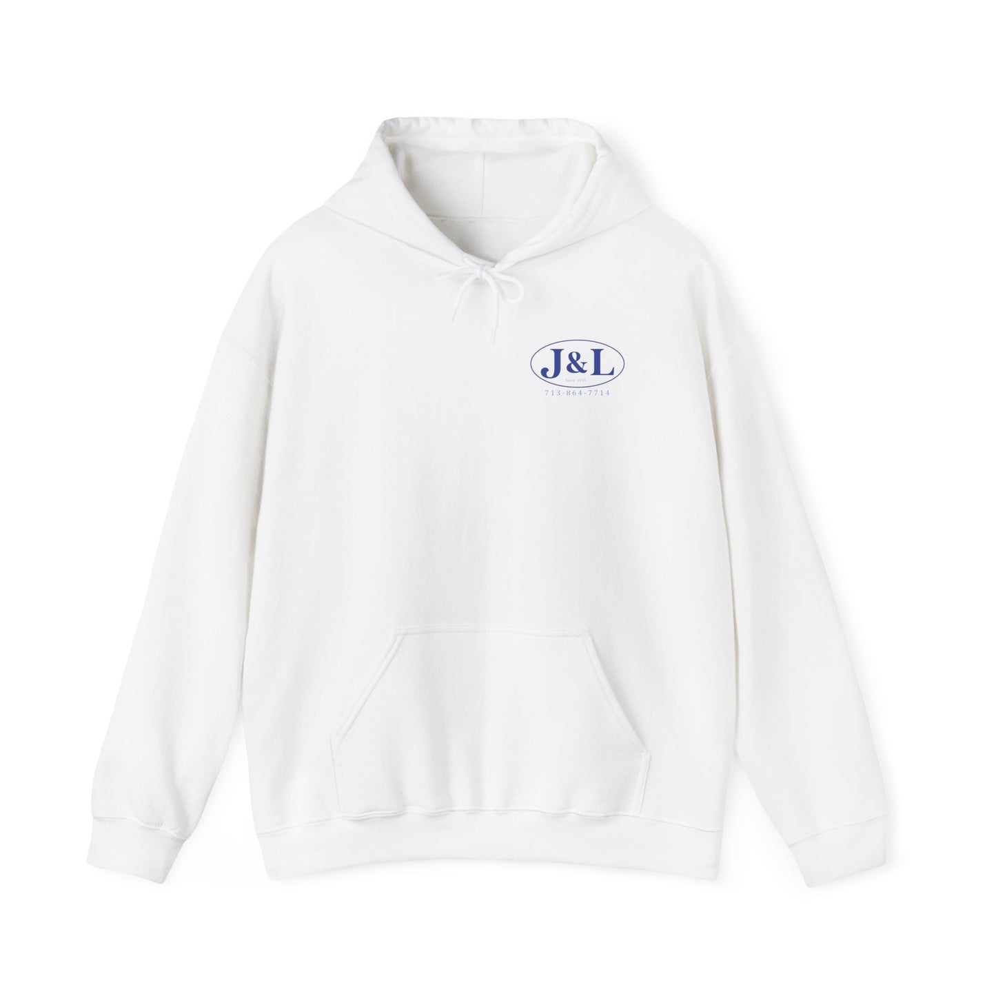 J&L QR Code Unisex Hooded Sweatshirt | Cozy, Trendy, Personalized Gift, Casual Wear, Great for Gifting