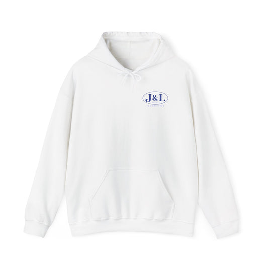 J&L QR Code Unisex Hooded Sweatshirt | Cozy, Trendy, Personalized Gift, Casual Wear, Great for Gifting