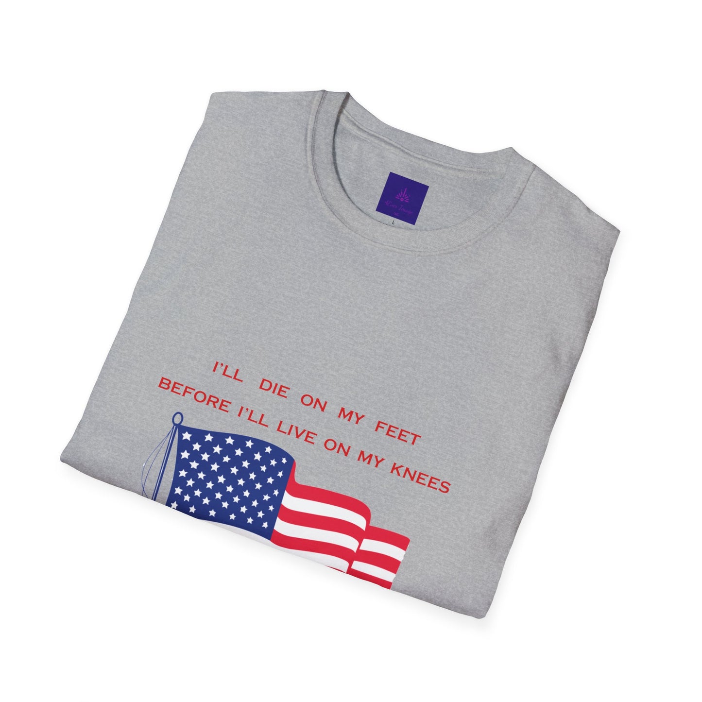 Unisex AMERICA  Softstyle T-Shirt