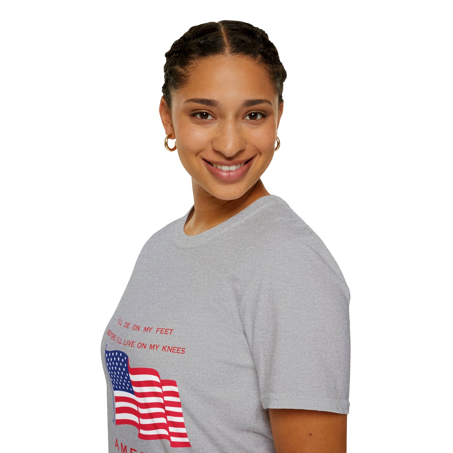 Unisex AMERICA  Softstyle T-Shirt