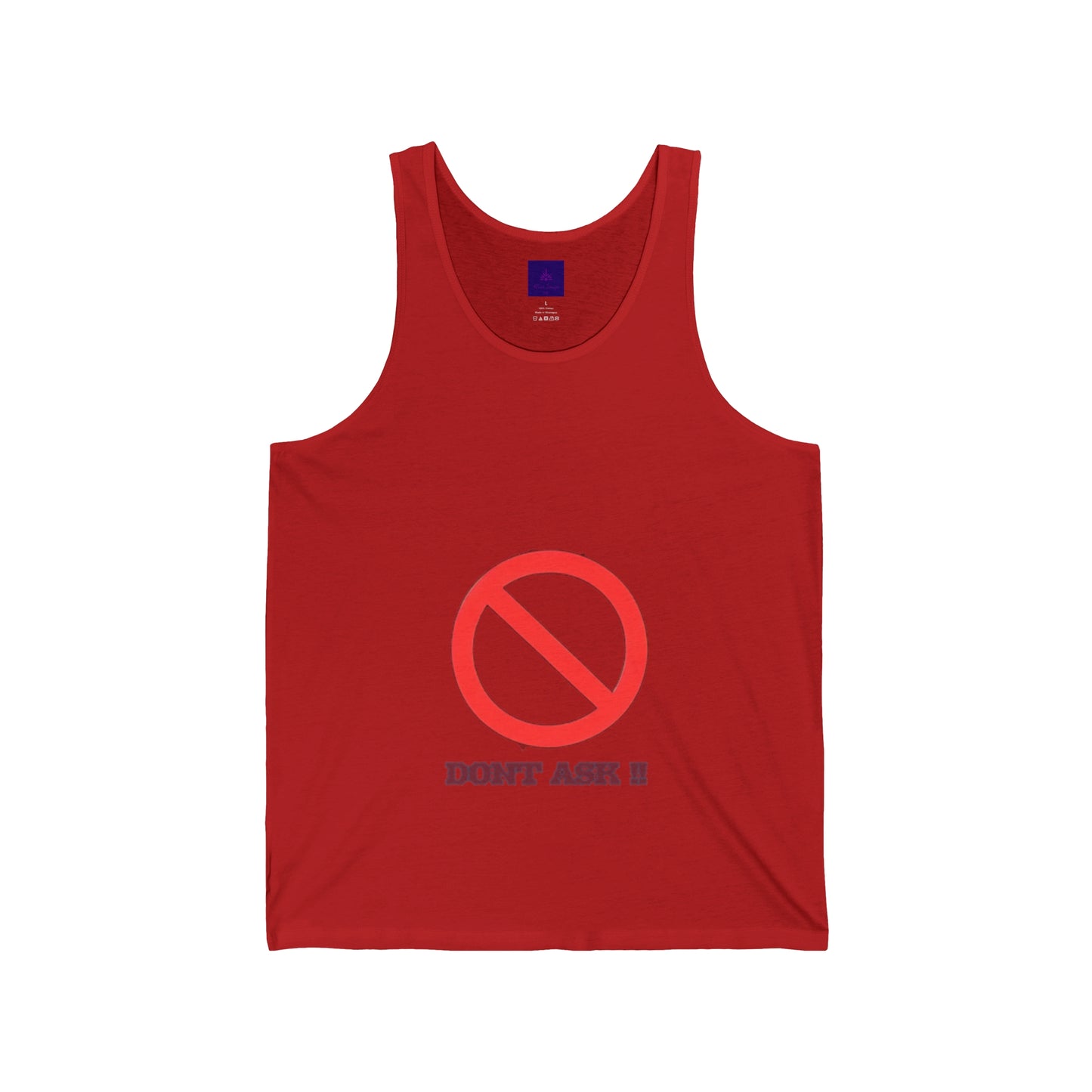 Men/Woman Jersey Tank