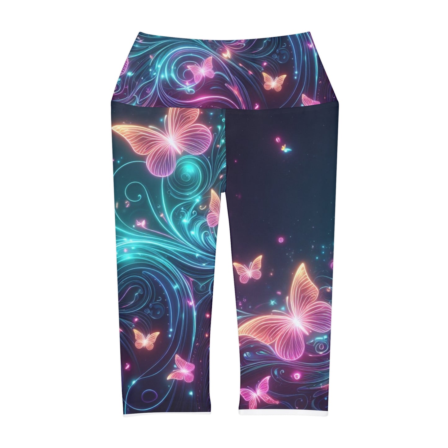 Yoga Capri Leggings (AOP)